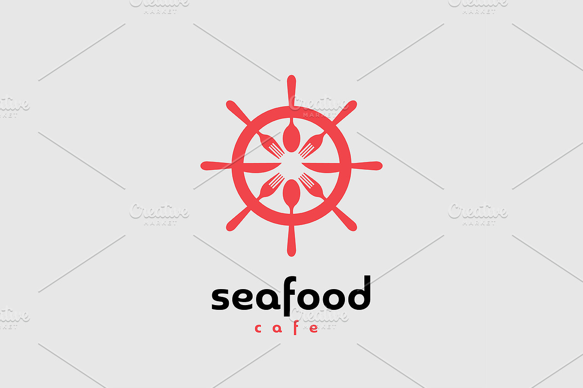 Seafood Fisherman Restaurant Logo., a Branding & Logo Template by Bordo (Photo 4 of 5)