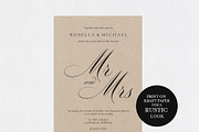 Invitation Template SHR435, an Invitation Template by Shafura_Wedding (Thumbnail 2 of 5)