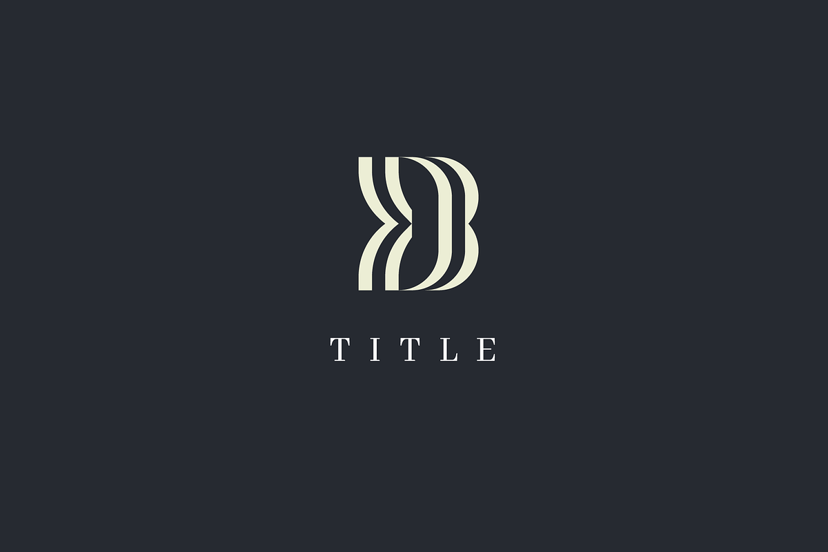 BB B Luxury Logo, a Branding & Logo Template by baqoos