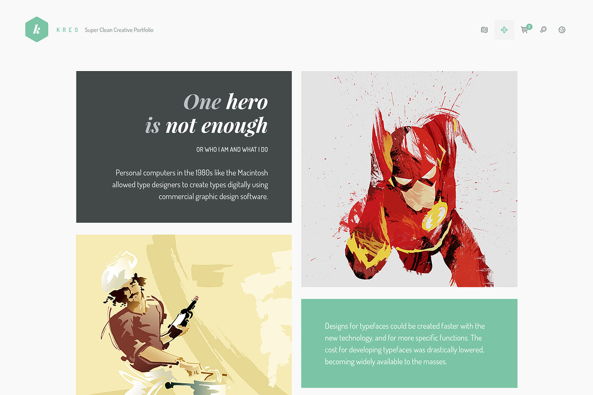 Freelo - Creative WordPress Theme, a WordPress Template by IshYoBoy (Photo 4 of 8)