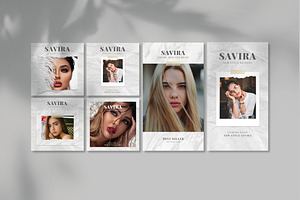 Savira Instagram Template