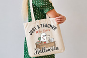 Just a Teacher Who Loves Halloween, a Seasonal Illustration by DreamCafeArt (Thumbnail 6 of 7)