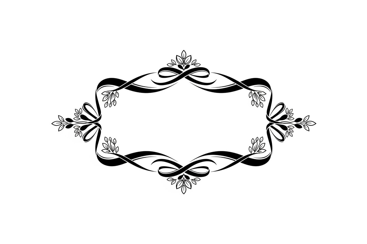 Elegant Floral Frame Vector Bundle, an Illustration by Gfx_Store (Photo 6 of 31)