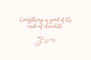 Chocolate, a Handwritten Font by Sofia Skoog (Thumbnail 7 of 10)