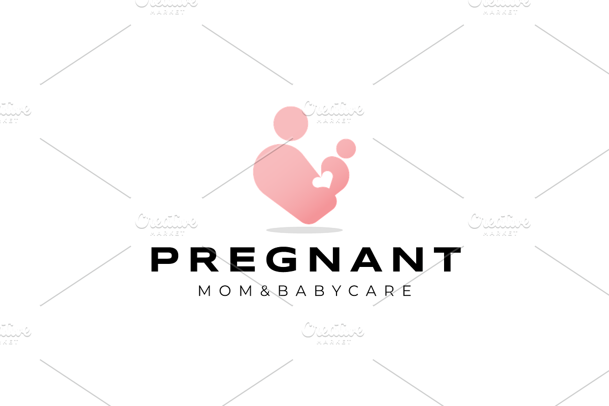 Pregnant icon template illustration, a Branding & Logo Template by Dyn Studio (Photo 2 of 2)