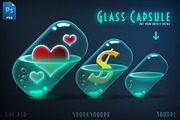 Glass Capsule, an Icon by stallfish's art store (Thumbnail 1 of 5)