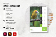 Wall Calendar 2025 Printable, a Stationery Template by MstArtwork (Thumbnail 1 of 6)