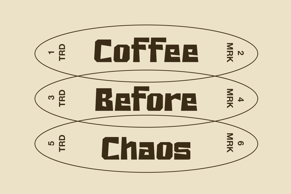 Bagrul - Paper Cut Display Font, a Sans Serif Font by Pandeka Studio (Photo 3 of 9)
