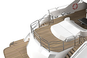Sunseeker Predator 130 superyacht, a Cars & Vehicle 3D Model by arapps3d (Thumbnail 9 of 21)