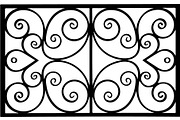 Vintage Scroll Gate Panel Bundle, a Decorative Illustration by Creativeshirt (Thumbnail 16 of 20)