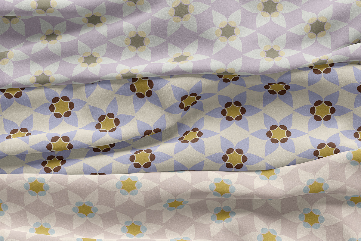 Quilted Geo Seamless Pattern, a Pattern Graphic by JESSIE BLOOM STUDIO (Photo 2 of 3)