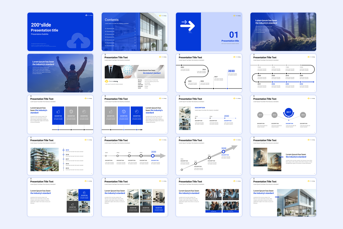 Business Presentation Template, a Presentation Template by thememong (Photo 11 of 21)