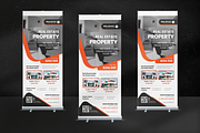 Modern Real Estate Roll Up Banner, a Print Template by Annora Studio (Thumbnail 1 of 3)