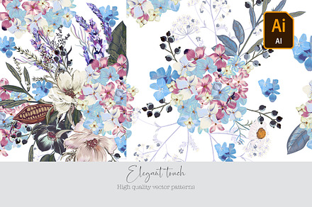 Floral vintage seamless pattern, a Pattern Graphic by FleurArt