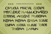 Jiotribe - Bohemian Psychedelic Font, a Sans Serif Font by Typia Nesia (Thumbnail 2 of 12)