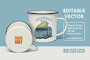 Journey Anywhere, a Transportation Illustration by Mangustudio (Thumbnail 2 of 3)