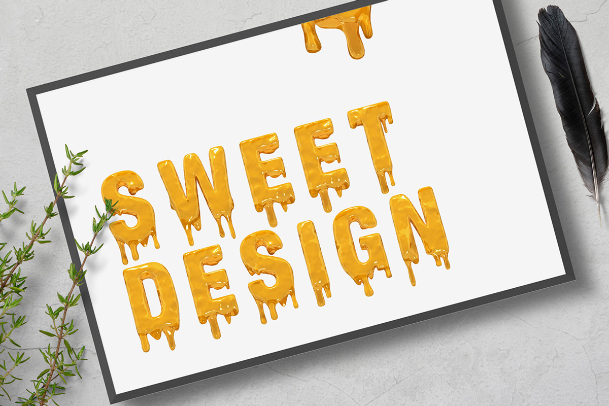 Molten Font, a Symbol Font by Handmadefont (Photo 6 of 9)