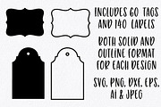 200 Tags and Labels SVG Bundle, an Illustration by OldMarket Designs (Thumbnail 2 of 5)