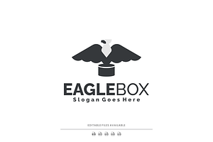 Eagle Box - Minimalist Bird Logo, a Branding & Logo Template by Artnivora.Std