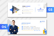 Email Signature Template, a Social Media Template by pixelcreatx (Thumbnail 2 of 2)