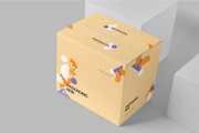 7 Packaging Box Mockups, a Packaging Mockup by megostudi0 (Thumbnail 5 of 9)