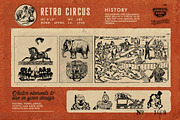 Retro Circus Pack, an Animal Illustration by Retro Machine (Thumbnail 5 of 6)