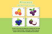 Fresh Fruit 3D 73 Clipart Bundle, a Food Illustration by Eyestudio (Thumbnail 4 of 8)