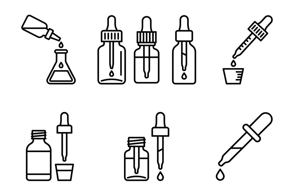 Bundles Perfume Laboratory Icons, an Outline Icon by adenpinkstore (Photo 4 of 12)