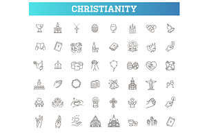 Christianity Vector Symbols