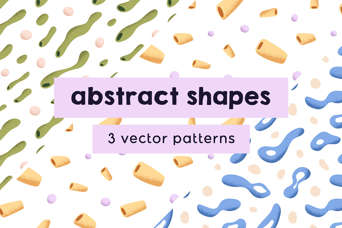 Abstract shapes, seamless patterns, a Pattern Graphic by Good Studio (Photo 1 of 8)