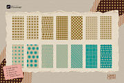 Pattern Impression Procreate Brushes, a Brush Add-On by GRANCI STUDIOS (Thumbnail 3 of 10)