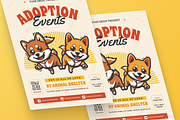 Adoption Events Flyer, a Flyer Template by MMPixelCraft (Thumbnail 2 of 5)
