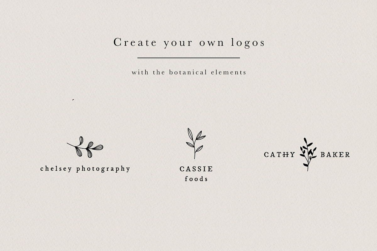 Botanical Hand Drawn Illustrations, a Decorative Illustration by Irene Florentina Design (Photo 3 of 5)
