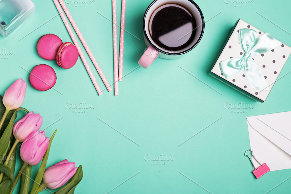 Spring set of photos with tulips, a Photo by Imageblend (Photo 2 of 5)
