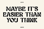 Murphe Display Typeface - Hitype, a Serif Font by Hitype (Thumbnail 4 of 12)
