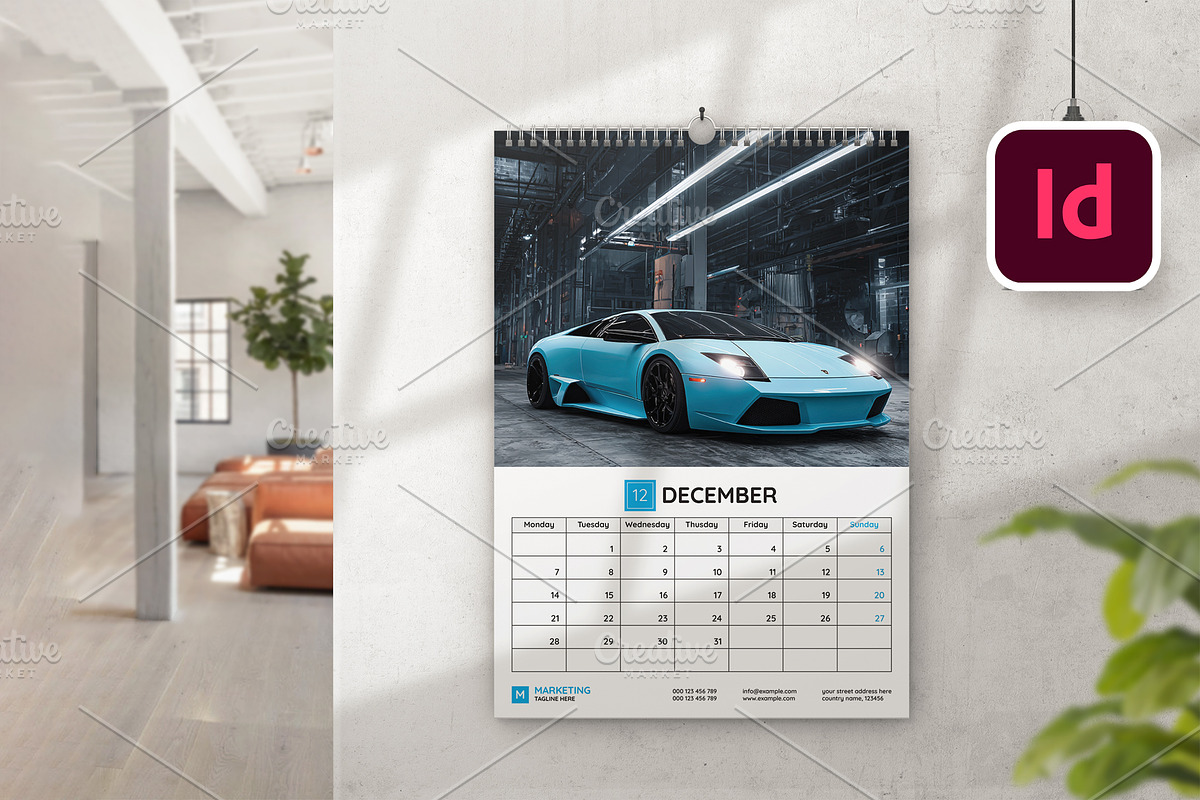 Wall Calendar 2026/2026 Calendar, a Stationery Template by Sofir Nayeem (Photo 3 of 3)
