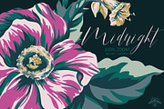 Midnight | Vector patterns set, a Pattern Graphic by Tanya Vollar (Thumbnail 7 of 10)