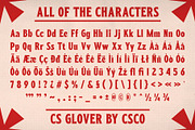 CS Glover – Bold Font, a Sans Serif Font by Craft Supply Co. (Thumbnail 8 of 8)