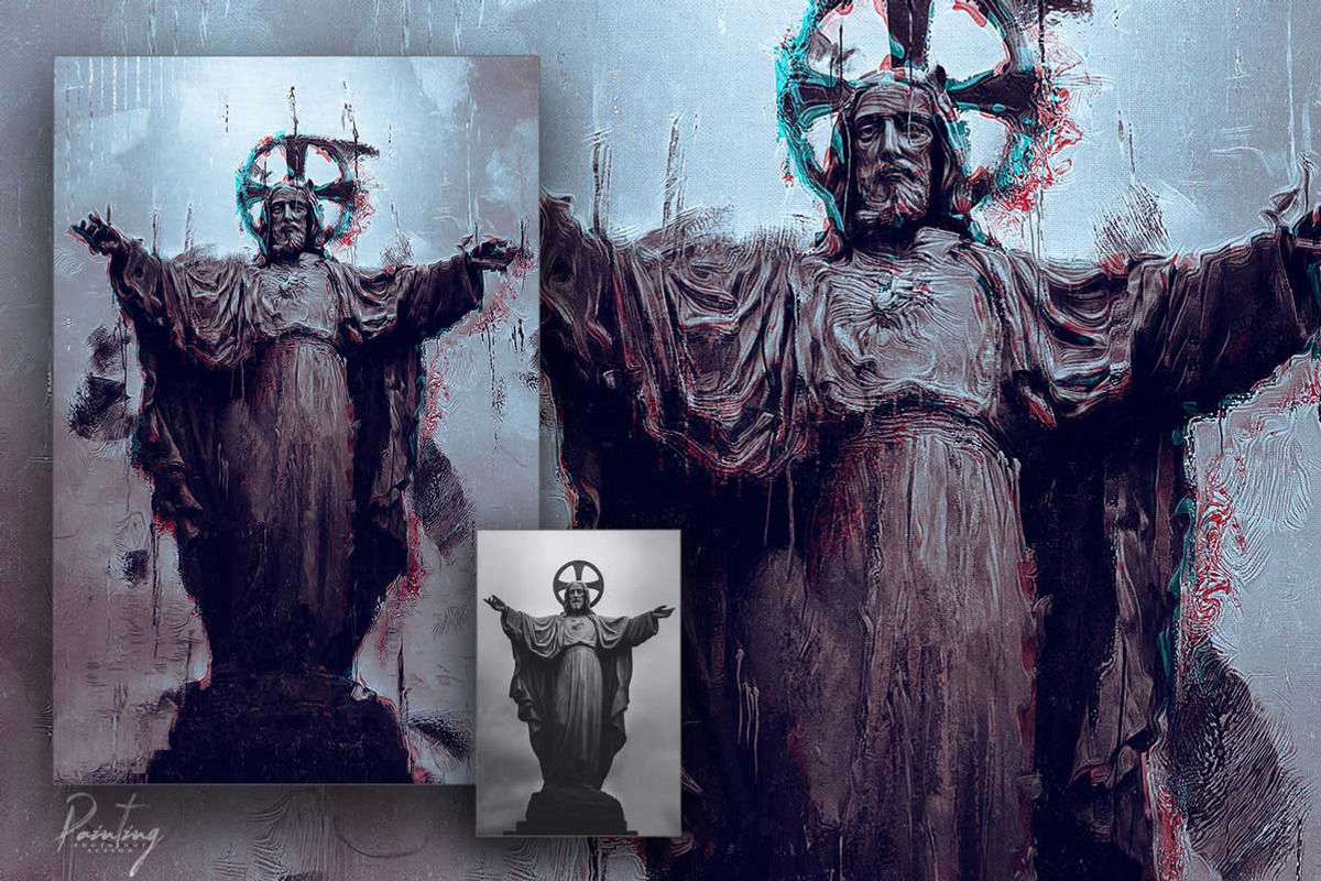 Exotic Canvas PS Actions Bundel, an Action Add-On by Amorjesu.com (Photo 64 of 104)
