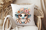 Boho Halloween Spider Clipart, an Illustration by RobertsArt (Thumbnail 7 of 7)