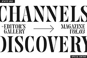 Phosery Serif Display Font, a Serif Font by Genetype (Thumbnail 8 of 8)