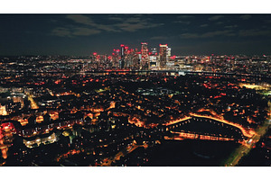 London skyline illuminating the, an Architecture Photo by Goinyk