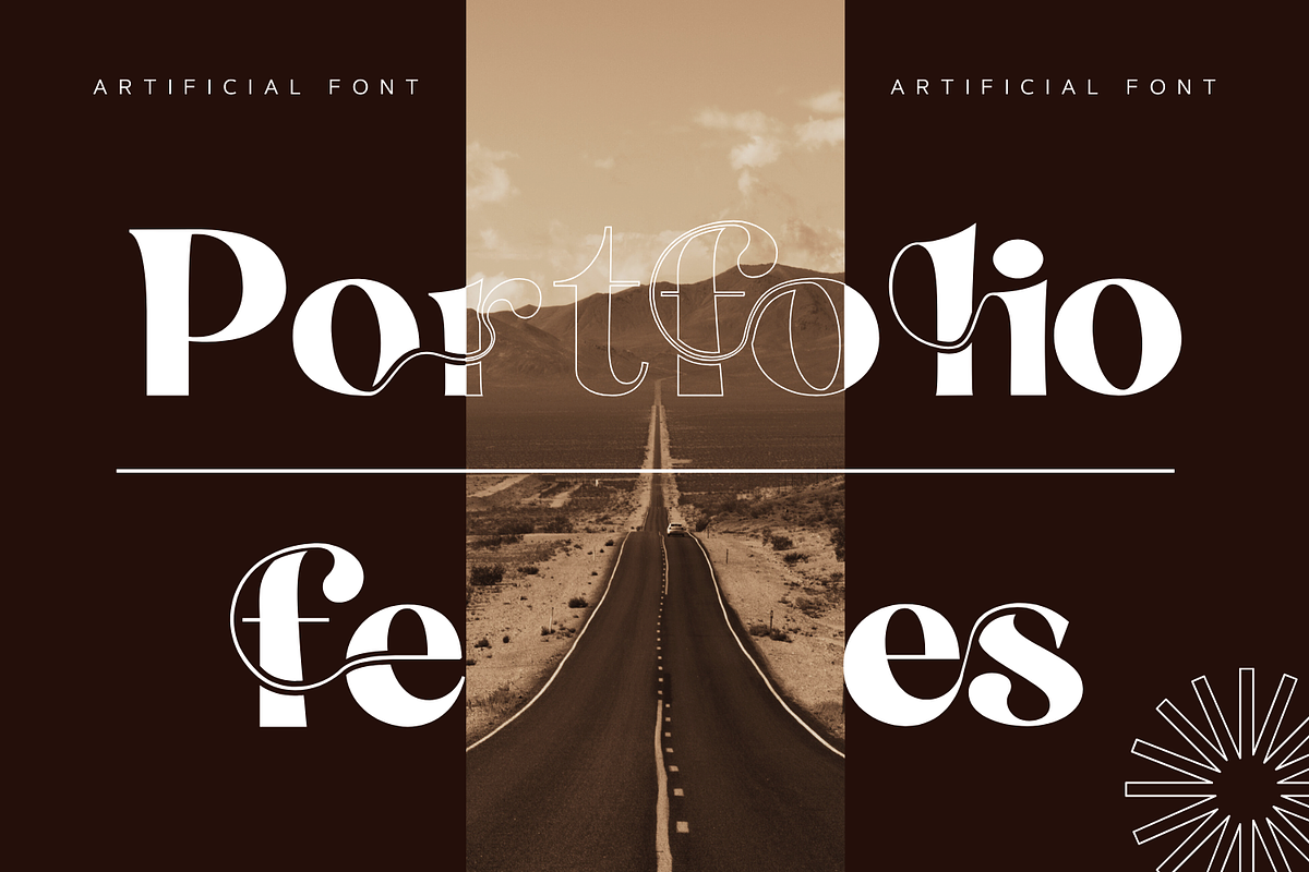 Artificial | Modern Elegant Font, a Sans Serif Font by 177Studio (Photo 3 of 8)