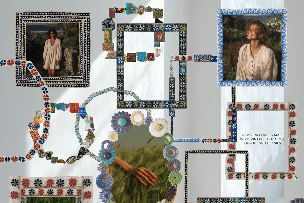 Ceramic Textures & Tile Fragments, an Object Graphic by Natali Batu (Photo 5 of 11)