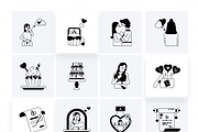 Animated Valentine Day Designs, a Duotone Icon by Prosymbols (Thumbnail 14 of 17)