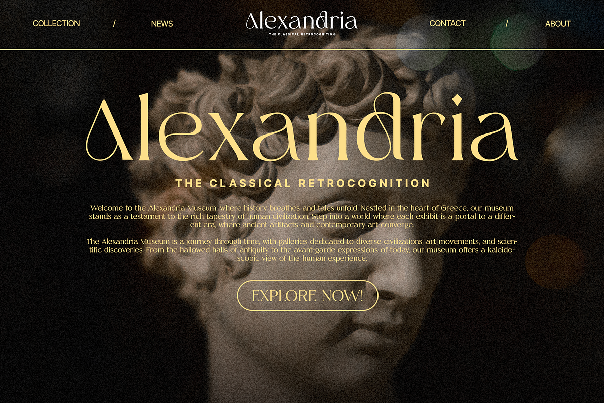 Hastina - Elegant Serif Font, a Serif Font by Migunani Studio (Photo 4 of 10)