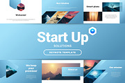 Start Up Pitch Deck Solutions, a Presentation Template by Evgeny Bagro (Thumbnail 1 of 7)