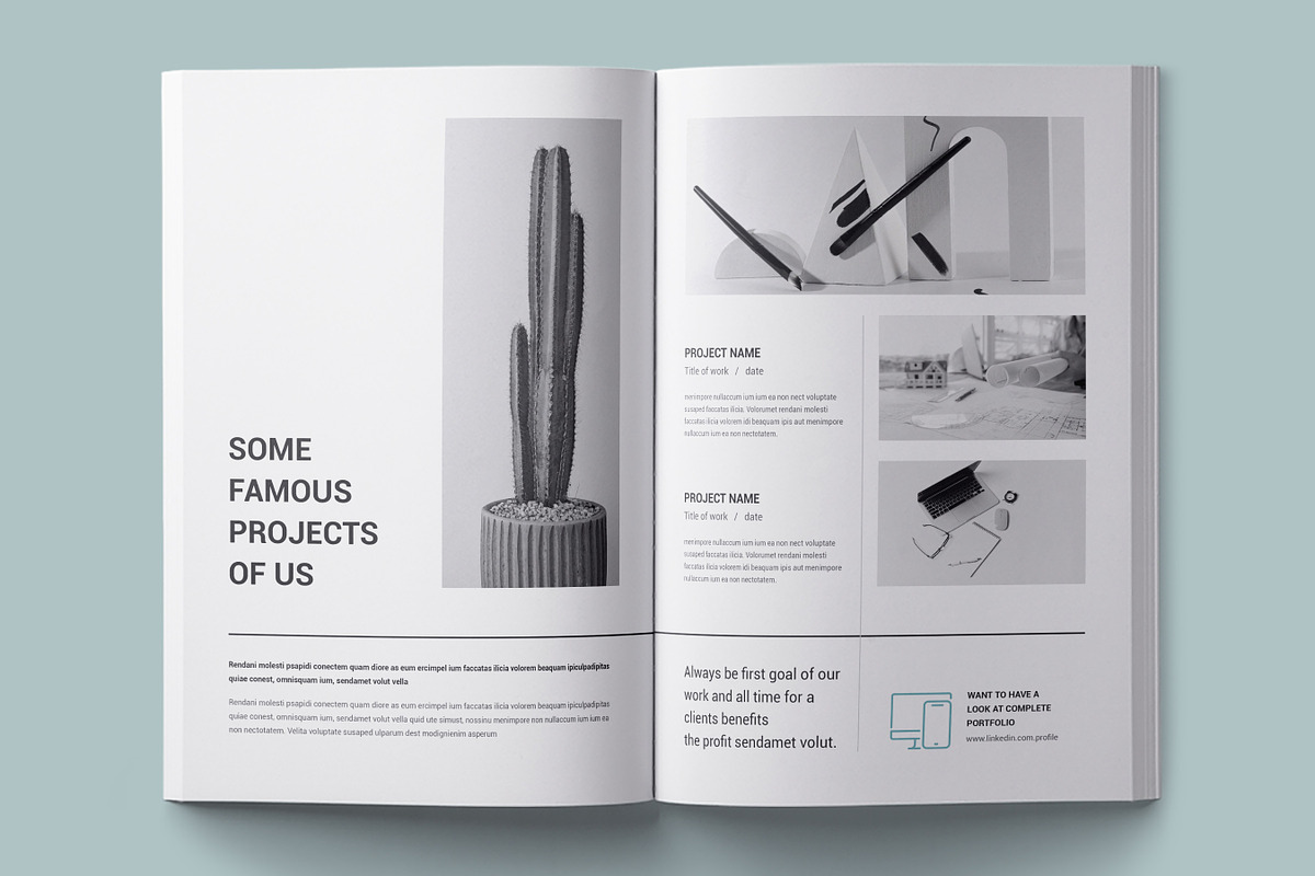 Business Proposal Template, Canva, a Brochure Template by DesVert (Photo 5 of 10)