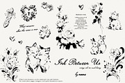 Ink Between Us - Romantic Line Art, a Decorative Illustration by Purple (Thumbnail 13 of 17)