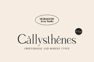 Callysthenes Serif Font